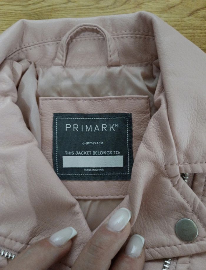 Veste cuire rose - photo numéro 3