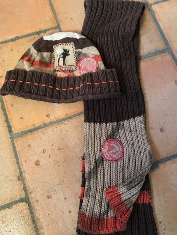 Bonnet et écharpe 2/3 ans