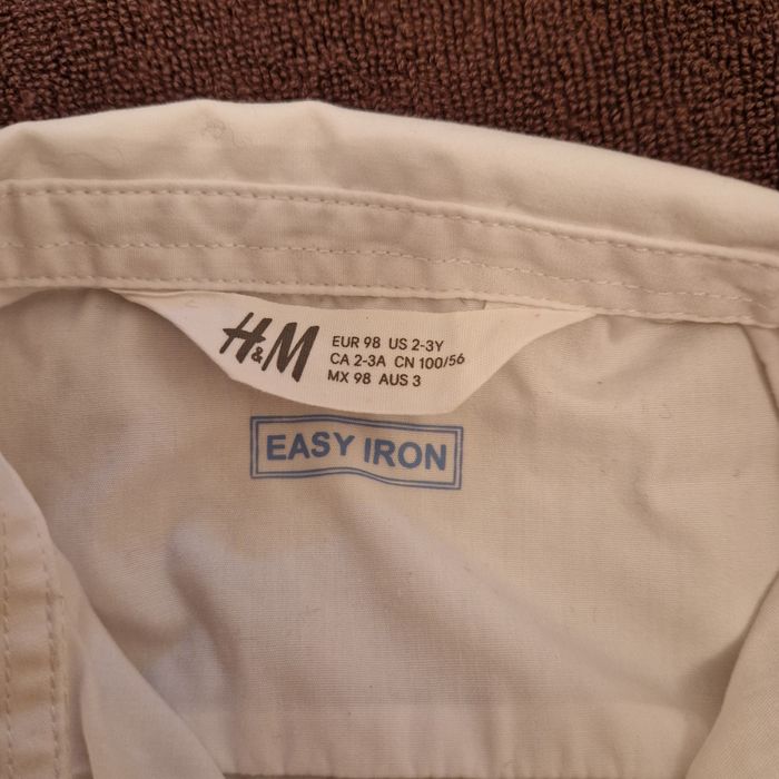Chemise Blanche H&M, Taille 2/3 ans, Excellent état - photo numéro 3