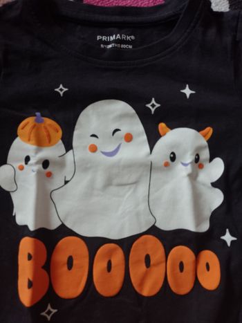 Tee-shirt booooo 9/12 mois