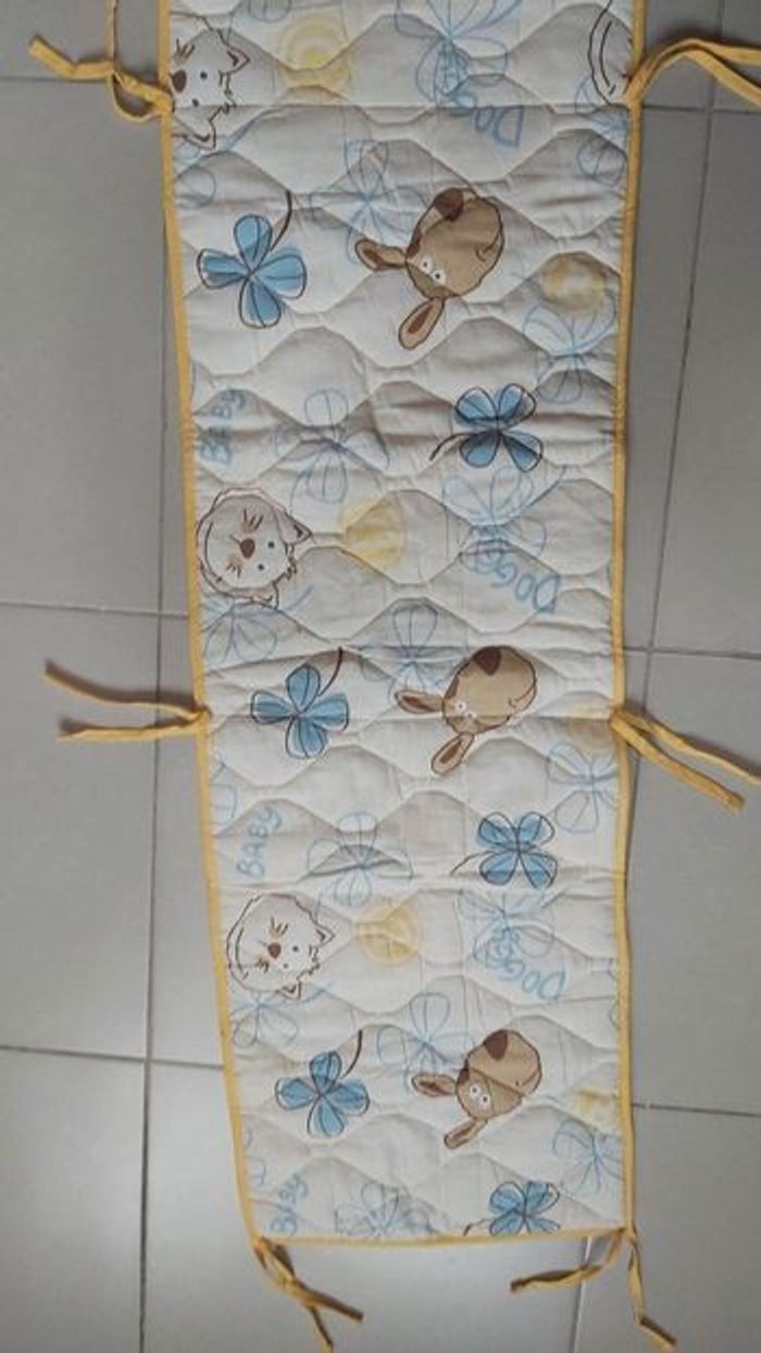 Ensemble literie tour lit drap plat et housse taie - photo numéro 9