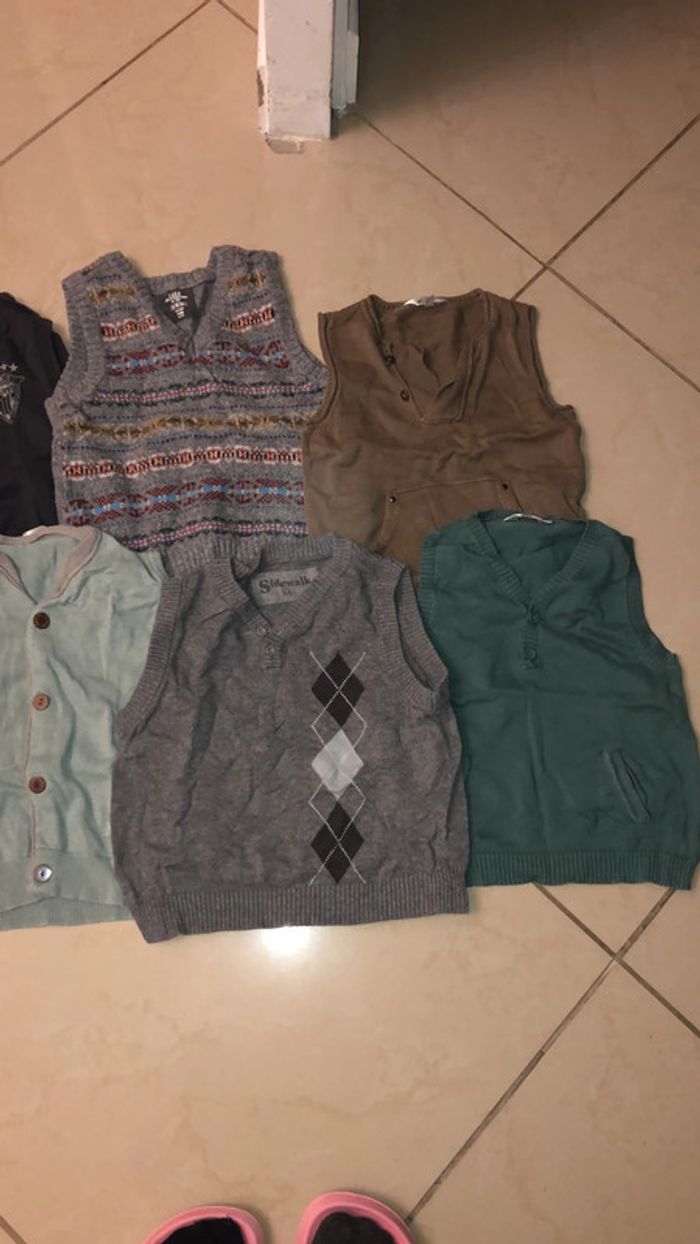 Lot 6 gilets - photo numéro 3