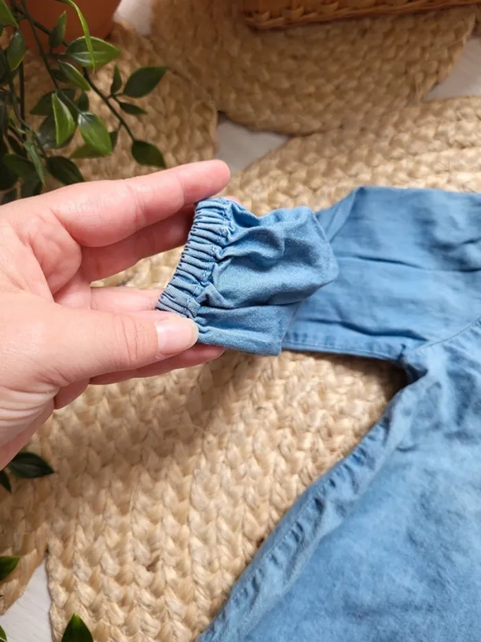 🌼 Chemisier en jeans 36mois fille, Mes Petits Cailloux 🌼 - photo numéro 2