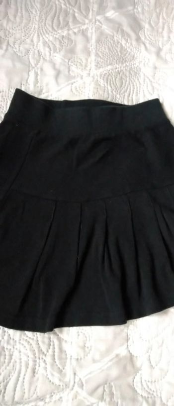 Jupe en molleton plissée noire fille 8 ans 3 suisses
