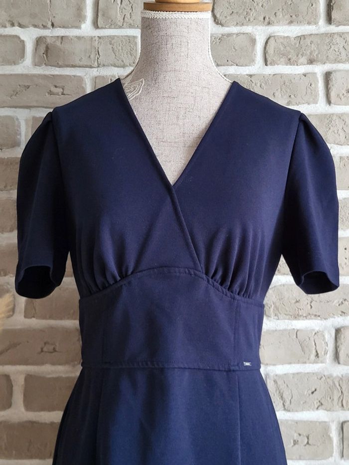 Robe très chic bleu marine Morgan - Comme neuve - photo numéro 2