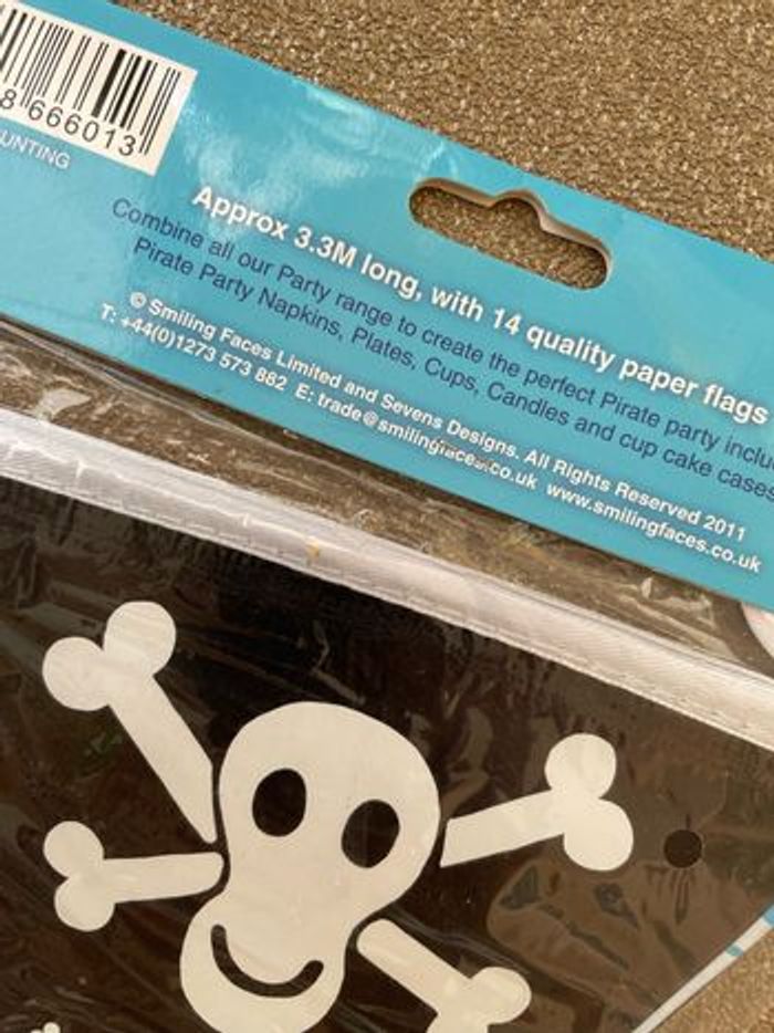 Decoration anniversaire thème pirate - photo numéro 9