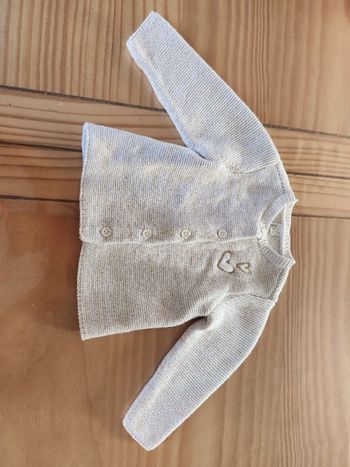 Gilet bébé fille