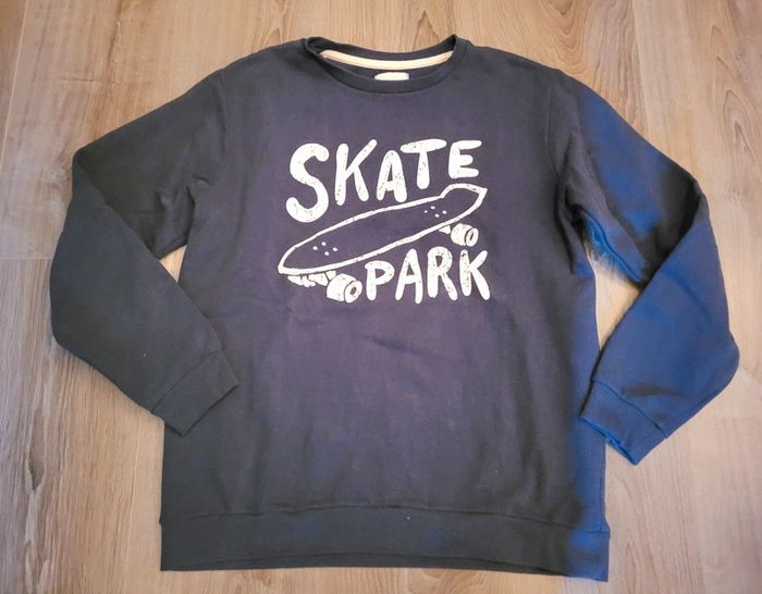 Sweat bleu foncé ML Vert Baudet 14 ans