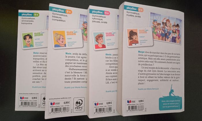 Lot de 4 livres passion gym - photo numéro 2