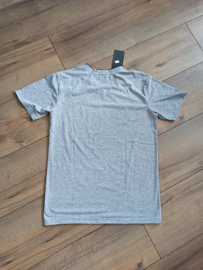 Tee shirt gris homme L - photo numéro 5