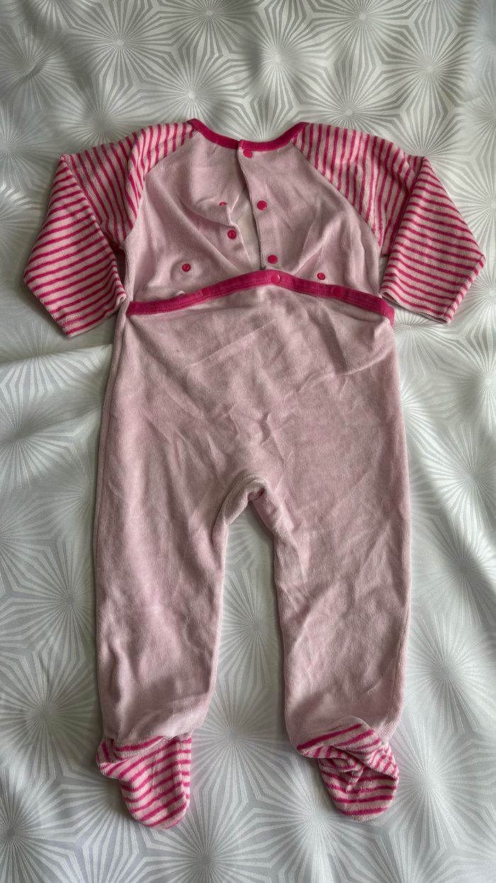 Pyjama velours fille 18 mois - photo numéro 6