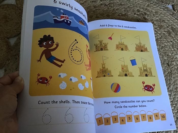 Livre apprends à tracer les nombres - photo numéro 7