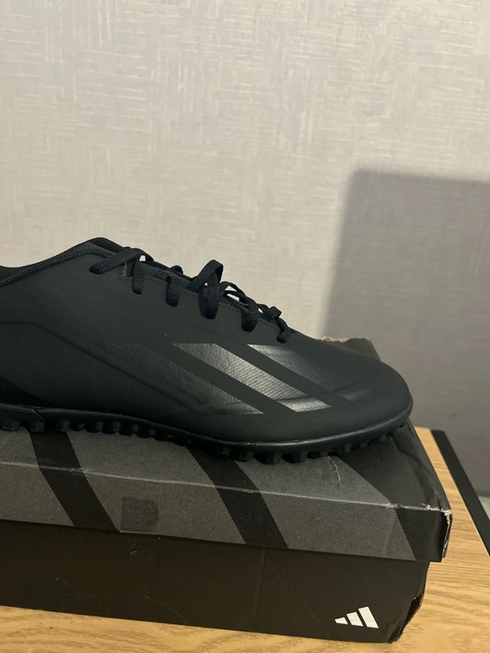 Chaussures de football Adidas terrain synthétique grande taille 47 - photo numéro 2