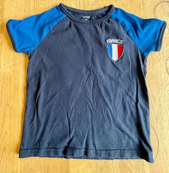 Teeshirt foot France 6 ans