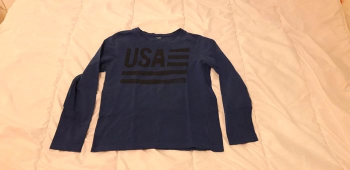 Tee shirt bleu T12A - photo numéro 2