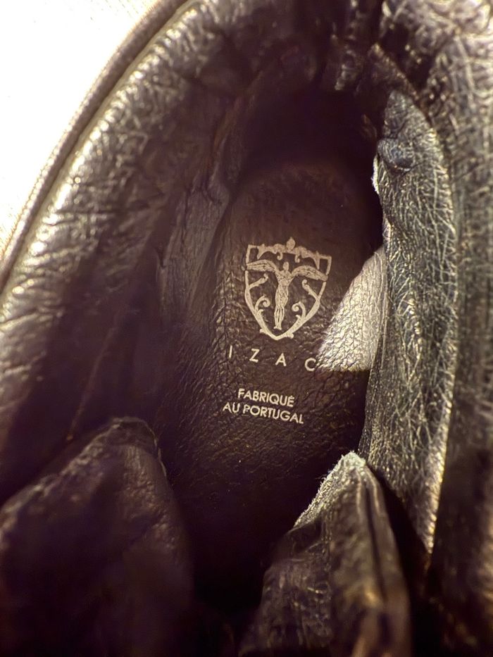 Chaussures montantes en cuir Izac - photo numéro 6