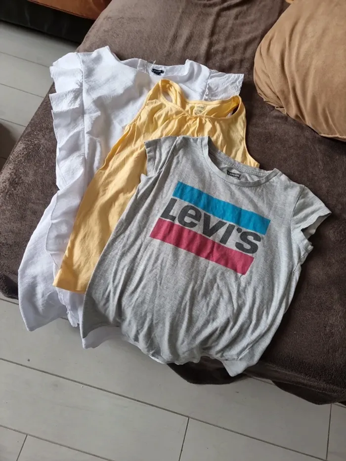 Lot vêtements levis kiabi