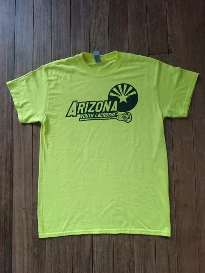 T-shirt manches courtes official Arizona youth lacrosse state university M