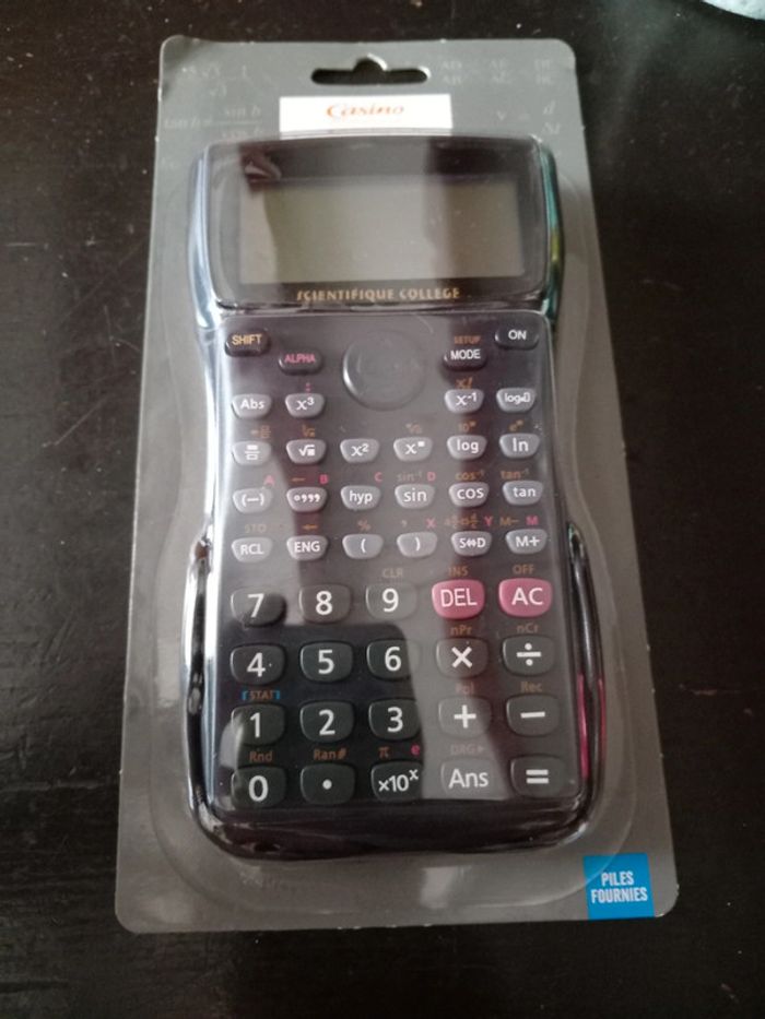 Calculatrice scientifique