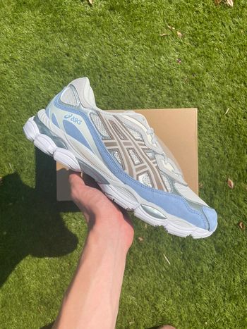 ASICS Gel-NYC Cream Cloud Grey Blue 44EU
