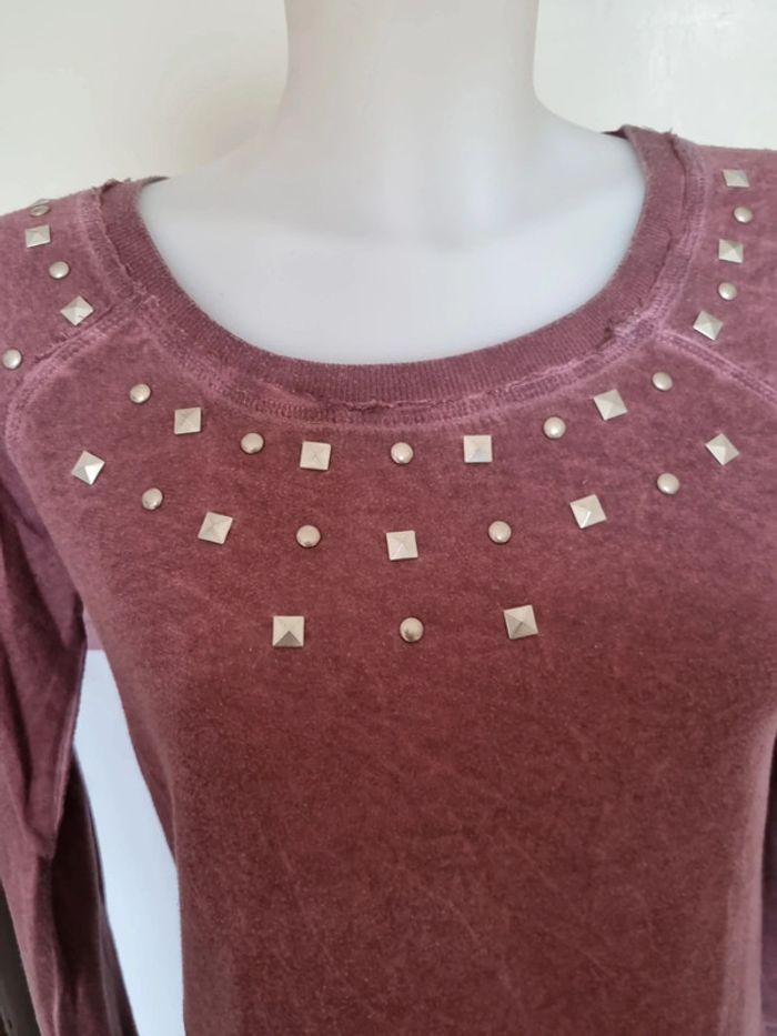 Tee-shirt manche longue pimkie taille S - photo numéro 2