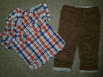 Lot estival 2 pièces garçon 18 mois tae gemo