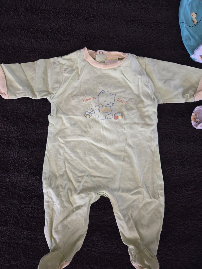Lot pyjamas coton naissance - photo numéro 3