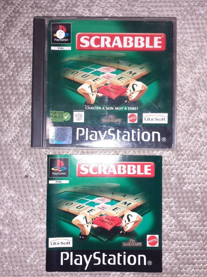 Playstation 1 ps1 Scrabble