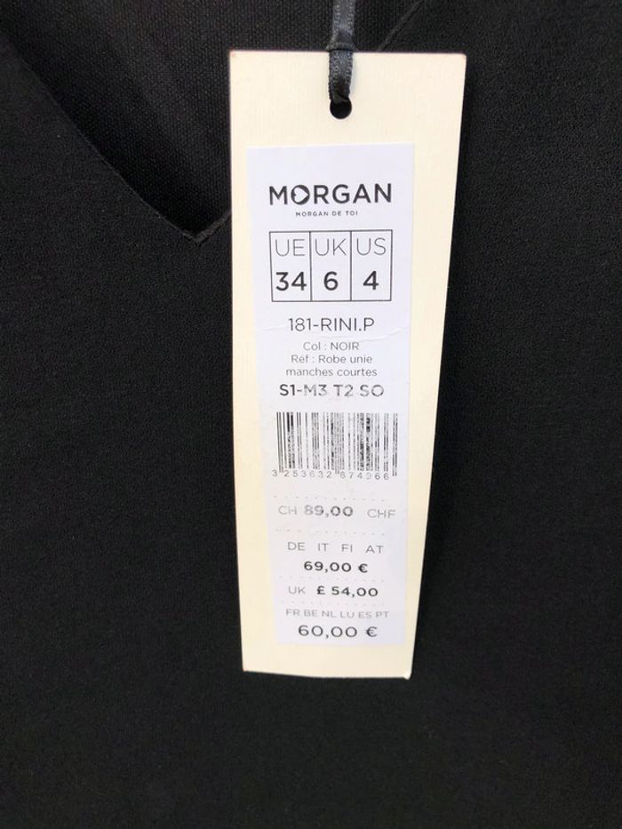 Petite robe noire morgan de toi neuve - photo numéro 4