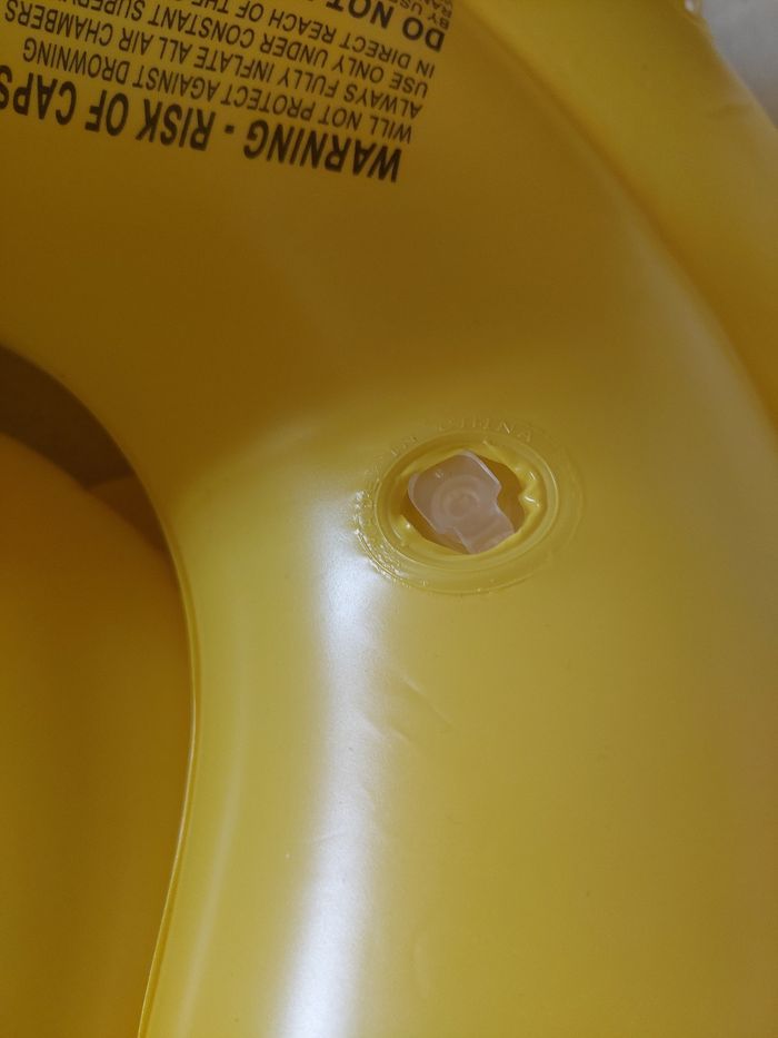 Bouée siège  flottante  bébé jaune 6/12 mois TBE  🌊 - photo numéro 6