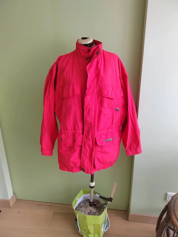 Parka rouge K-Way Nature t. L