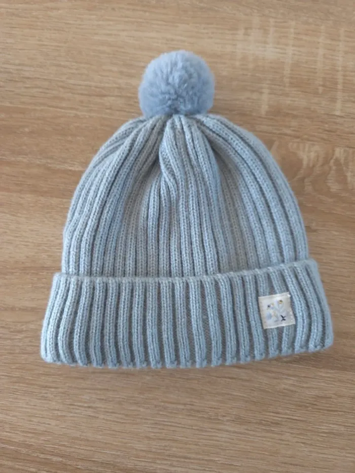 Bonnet bleu fille taille 45