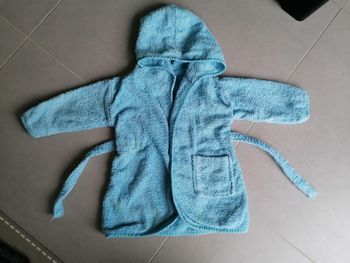Peignoir de bain, éponge