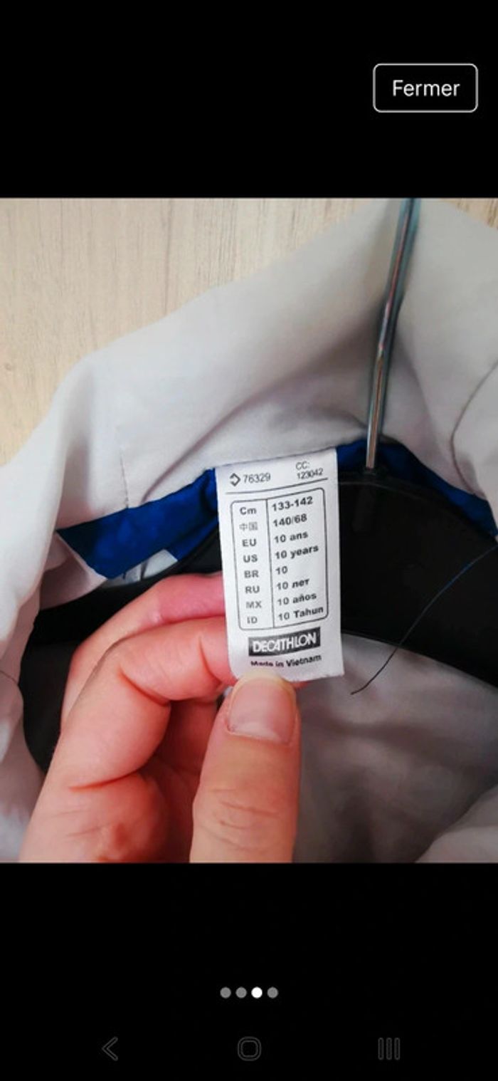 Doudoune Quechua taille 10 ans
Très bon état - photo numéro 3