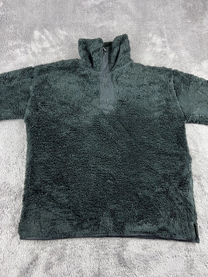 Pull Polaire avec zip col camionneur Chaps Noir Col Zippé – Taille S – Style Ralph Lauren - photo numéro 12