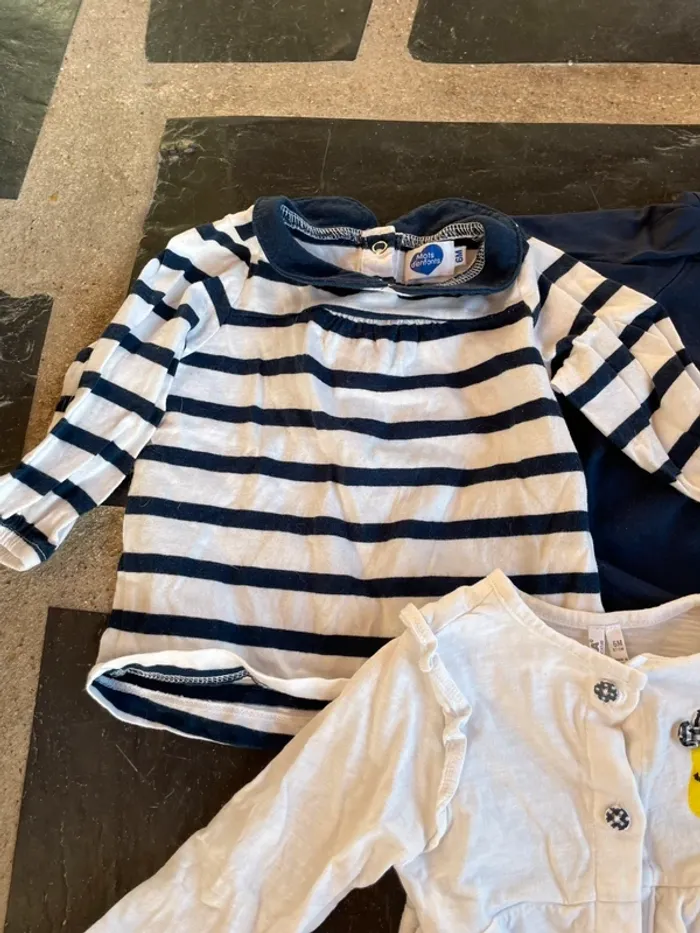 Lot 3 t-shirt manches longues - photo numéro 2