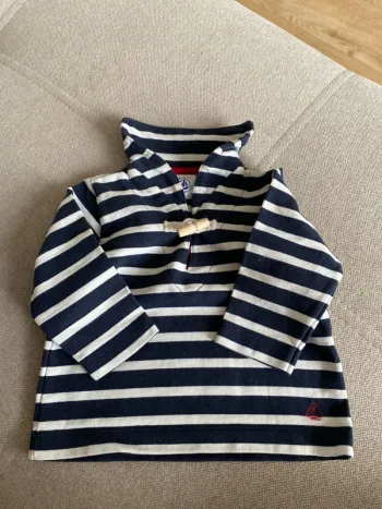 Marinière neuve petit bateau 6 mois