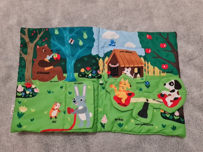 Livre animé en tissu - Naissance - photo numéro 3