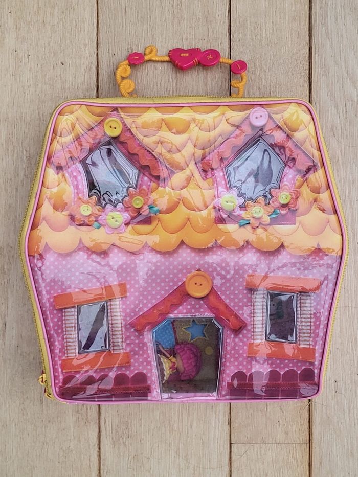Lalaloopsy - Maison pliante et portable + 3 mini-poupées, lit et miroir - photo numéro 5