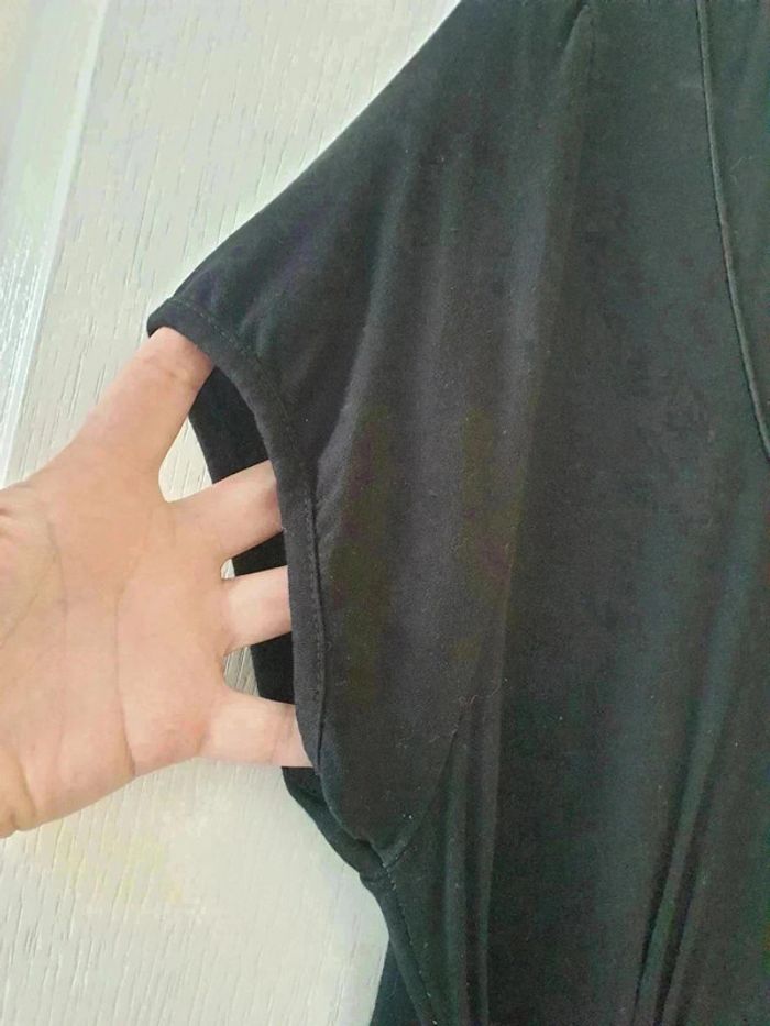 Jolie Robe noire de grossesse 42/44 Kiabi Maman fluide - photo numéro 4