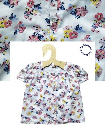 6 ans chemise été TAPe a l oeil