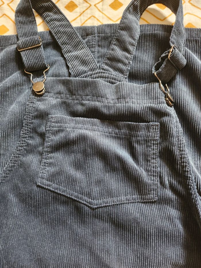 Robe velours bleu marine - photo numéro 3