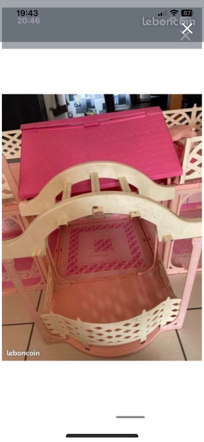 Maison barbie 3en1 vintage - photo numéro 5