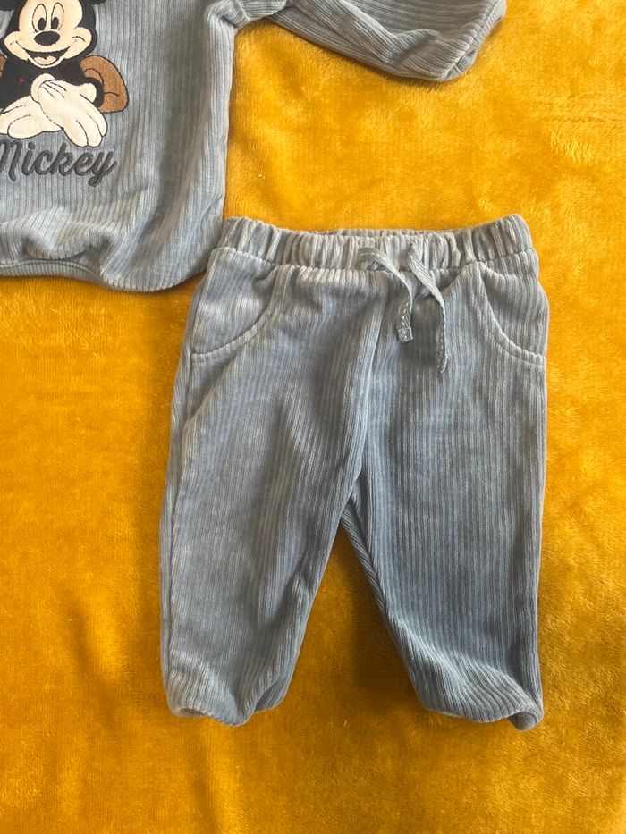 Ensemble Disney Mickey velours bébé garçon - photo numéro 3