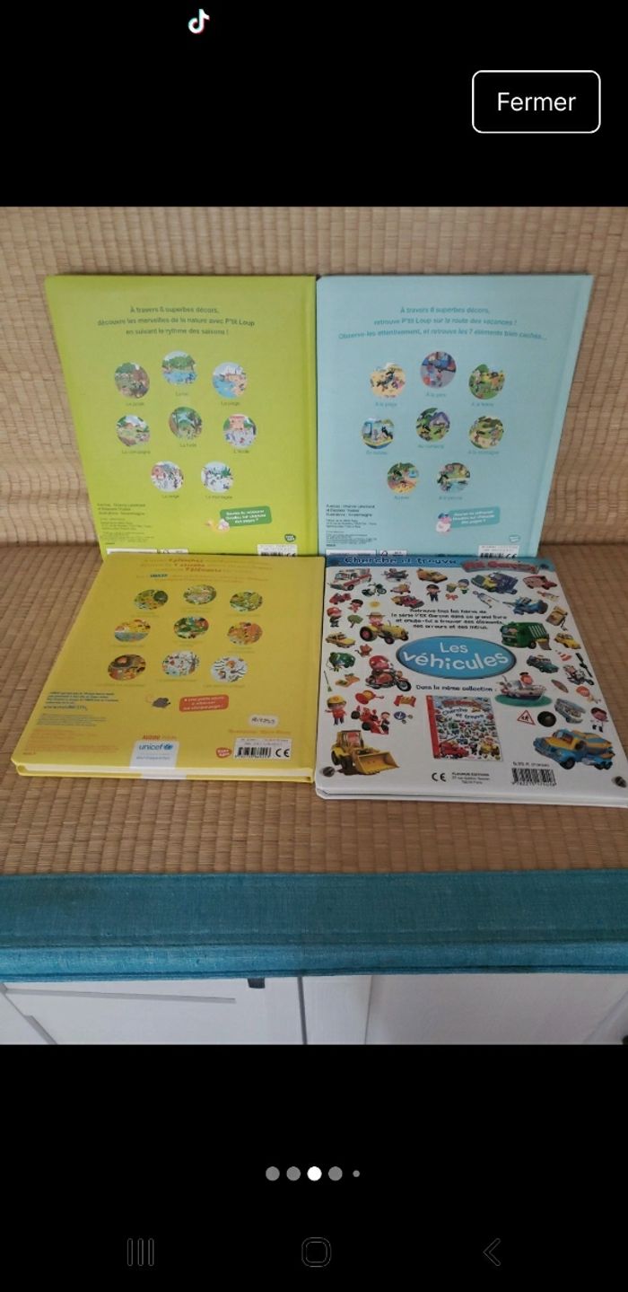 Lot de 4 cherche et trouve des tout-petits - photo numéro 3