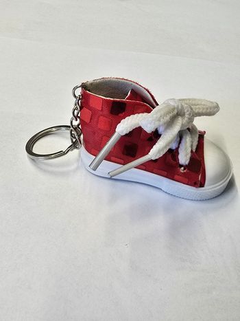 Porte clés chaussures rouge