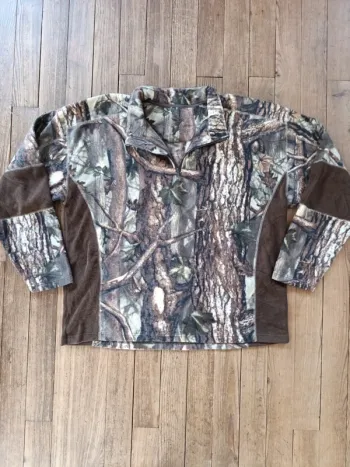 Sweat polaire Camo realtree forestier XXL