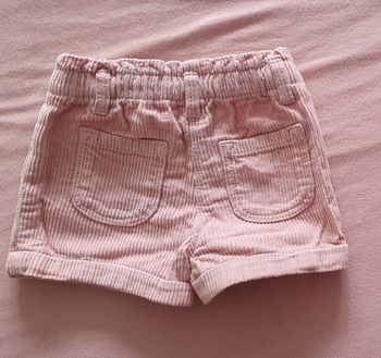 Short en velours