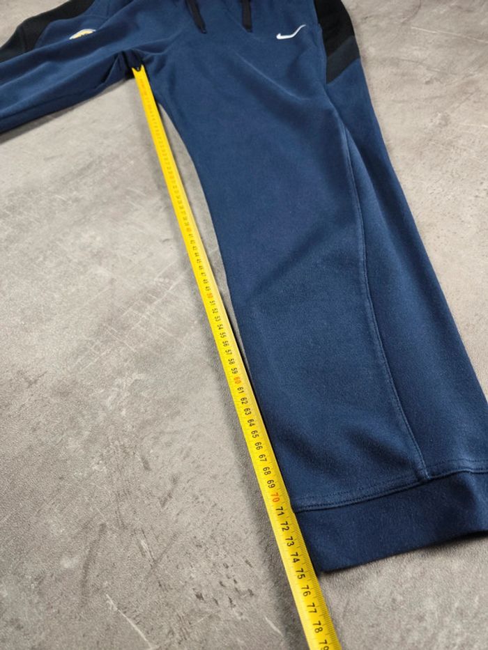 Pantalon jogging Nike corban university logo brodé bleu marine taille XL - photo numéro 13