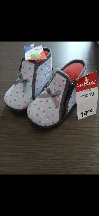 Chaussons fille influx 19